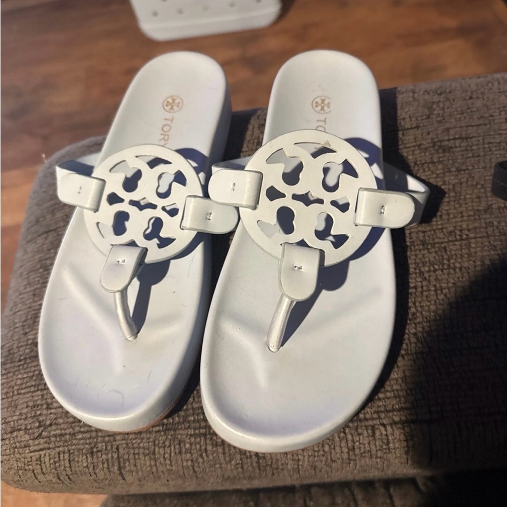 Tory Burch Women's blue cloud sandals
